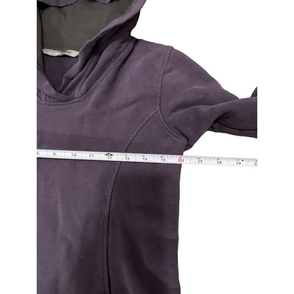 HORNY TOAD HOODED LONG SWEATER SIZE XS PURPLE |‎ E2 - Picture 5 of 7